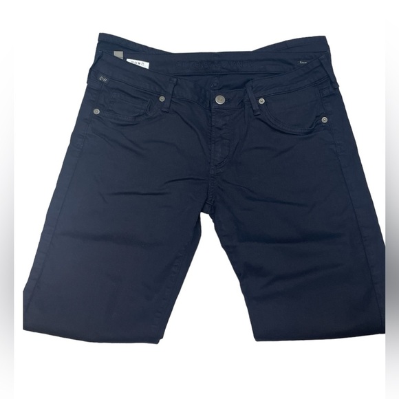 Citizens Of Humanity Women's 31 Blue Racer Low Rise Skinny Jeans Dark Blue Pants - Picture 2 of 6